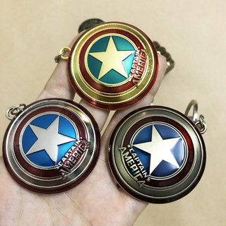 Móc Khóa Khiên Captain America - Móc Khóa Avenger Marvel Siêu Anh Hùng