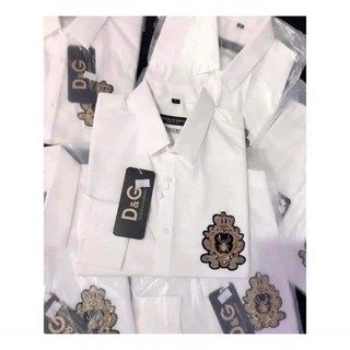 Áo sơ mi nam đính logo ong đá cực sang cực chất