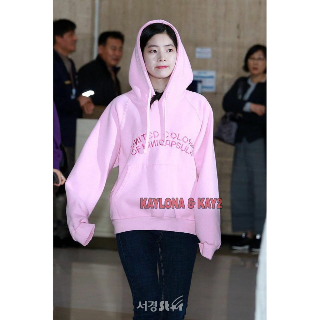 Áo Khoác Hoodie Hàn Quốc Nhóm Nhạc Twice Dahyun Pink Edition M-Xxl 16 Màu