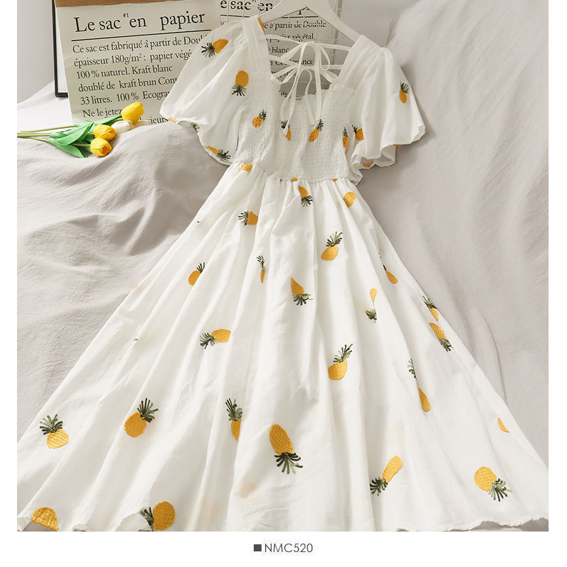 Đầm Maxi Nữ Không Tay Cổ Chữ V Phong Cách Bohemian | BigBuy360 - bigbuy360.vn