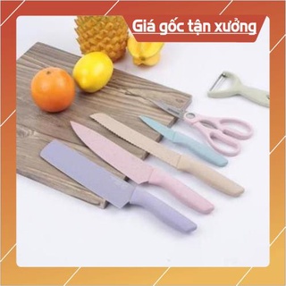 Bộ dao kéo cắt gọt lúa mạch 6 món cao cấp