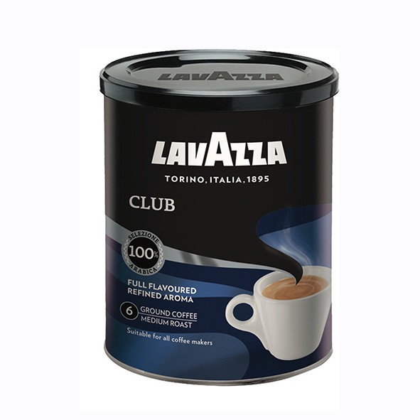 [HÀNG NHẬP KHẨU]  CÀ PHÊ LAVAZZA CLUB - CÀ PHÊ BỘT HƯƠNG CLUB  LON 250g | BigBuy360 - bigbuy360.vn