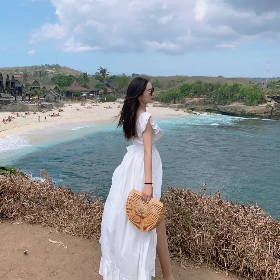 Đầm nữ dáng xòe dài midi Emilyshop