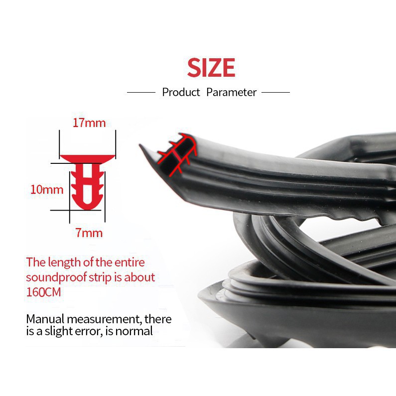 Dây cách âm 1.6m chất lượng cao cho xe ô tô