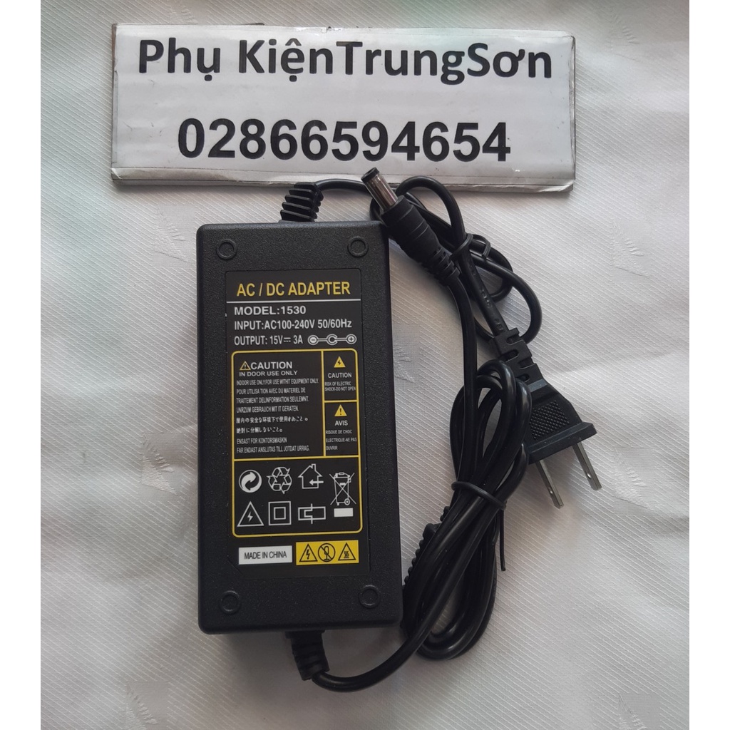 Adapter dành cho loa kéo 15V-3A