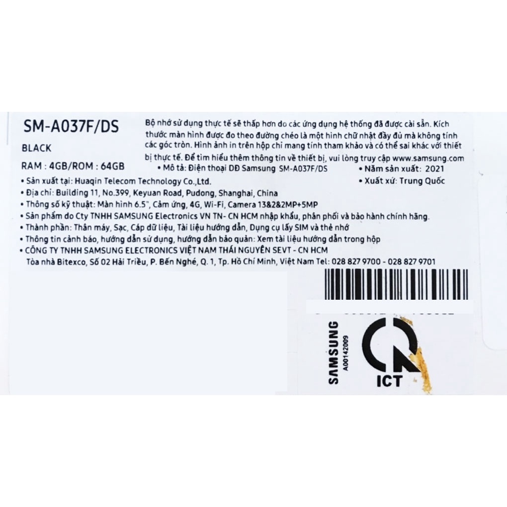 Điện thoại Samsung Galaxy A03s  màn hình 6.5" PLS LCD pin 5000 mAh - Chính hãng BH 12 tháng