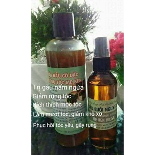 Dầu gội thảo dược + Tinh dầu bưởi Mẹ Ken TRỊ GÀU NẤM NGỨA - GIẢM RỤNG TÓC - GIẢM KHÔ XƠ - GIÚP TÓC SUÔN MƯỢT