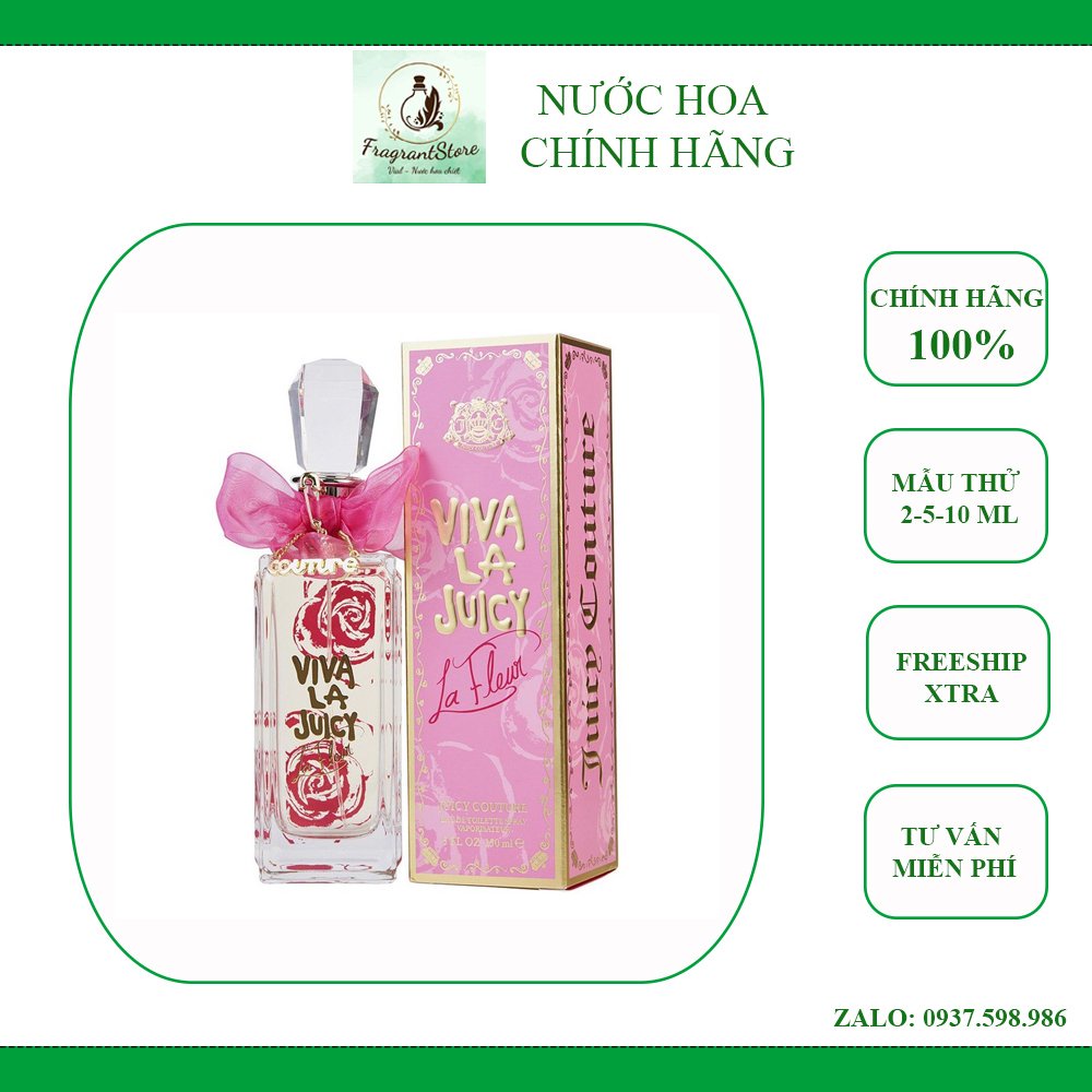 Nước hoa nữ Viva La Juicy La Fleur (Mẫu thử)