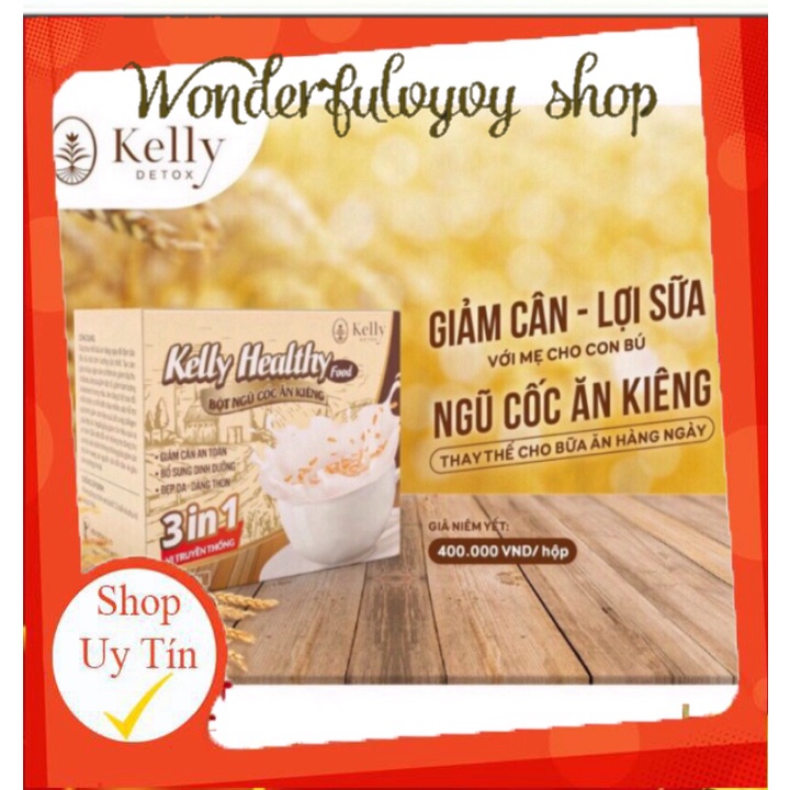 (CHÍNH HANG) - Ngũ cốc ăn kiêng Kelly Healthy