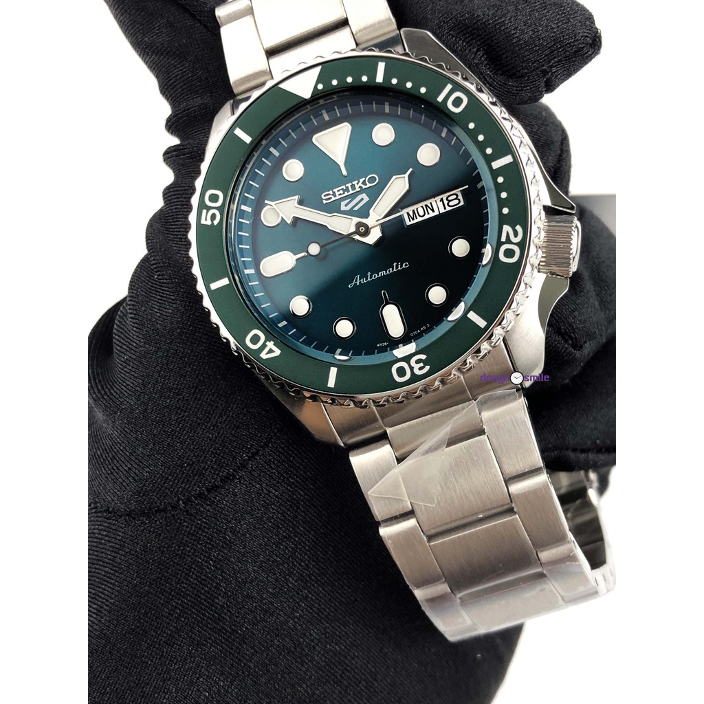 Đồng hồ nam Seiko 5 sport SRPD61K1 mặt xanh ngọc