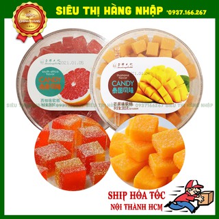 Kẹo dẻo vị xoài và cam Nam Phi Maimengdashu Đài Loan 365g siêu ngon