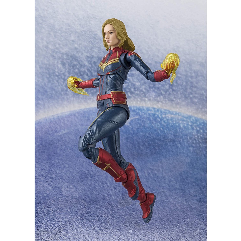 Mô hình SHF Captain Marvel Chính Hãng Bandai S.H.Figuarts Marvel Hàng new nguyên seal ảnh thật