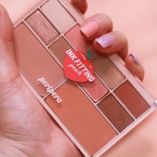 BẢNG PHẤN MẮT & MÁ PERIPERA INK FITTING COLOR PALETTE