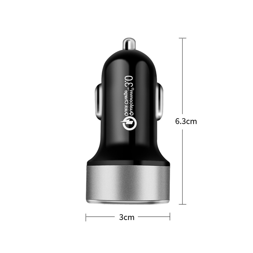 Tẩu sạc nhanh PECHAM Qc3.0 36W PD USB màn hình LCD ổcng Type-C thích hợp cho iPhone Huawei Xiaomi