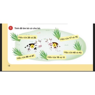 Bò ăn cỏ - Đồ dùng dạy học Ruby