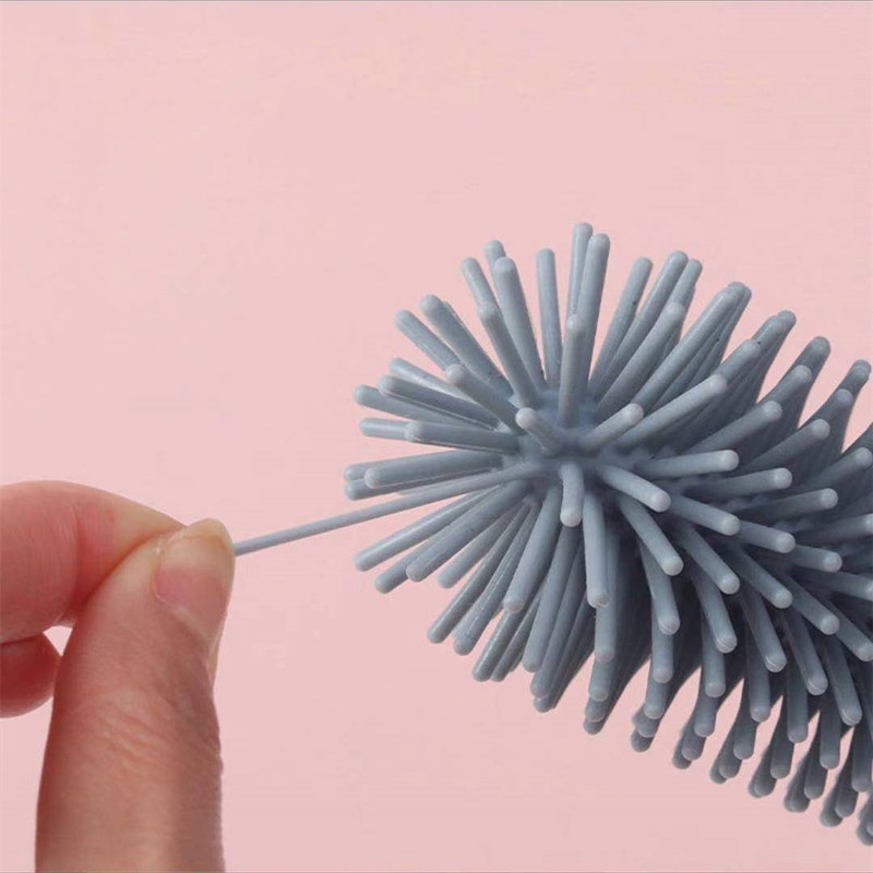 Bộ cọ bình sữa silicon 3 chi tiết