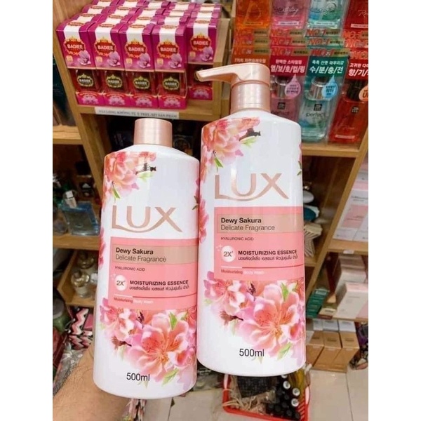 COMBO 2 CHAI SỮA  TẮM LUX THÁI LAN