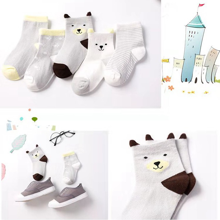 Vớ Sanlutoz Thiết Kế Dễ Thương Hợp Thời Trang Cho Bé Sơ Sinh