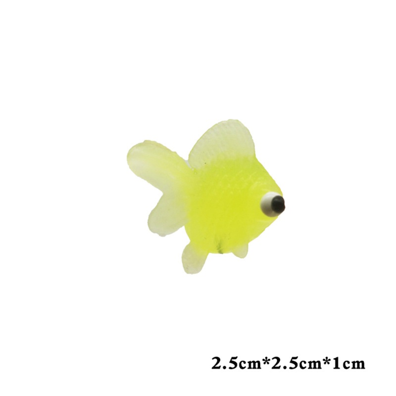 Set 10 Cá Vàng Cao Su Đồ Chơi Cho Bé