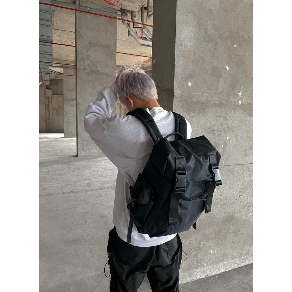 Balo Dây Rút SAIGONSWAGGER Đi Học Du Lịch Phượt SGS Box Backpack Laptop 15.6inch