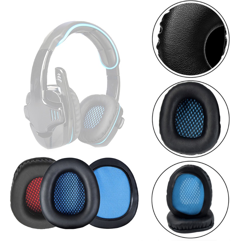 Vỏ Bọc Đệm Tai Nghe Bằng Xốp Dày Dặn Thay Thế Chuyên Dụng Cho Sades SA-902 SA-903 SA-906