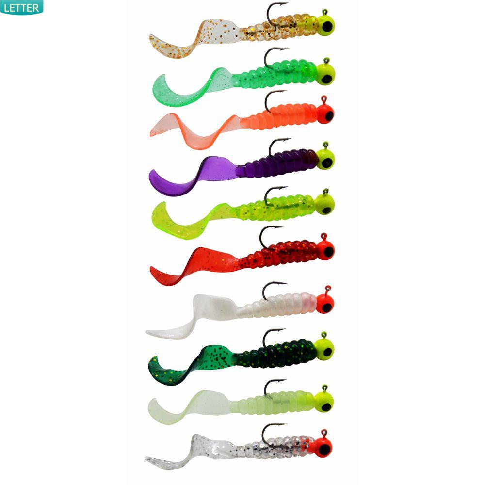 Set 4 Mồi Câu Cá Giả Đuôi Mềm 3.5g Chuyên Nghiệp