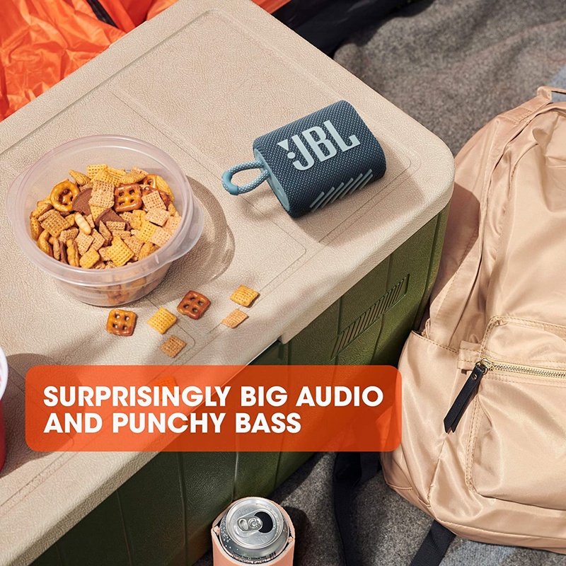 Jbl Loa bluetooth Không Dây go 3 Chống Thấm Nước Chống Bụi Tiện Dụng
