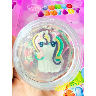 đồ chơi slime lọ mềm dẻo có hình ngựa mã GHU57 Dsale giá rẻ