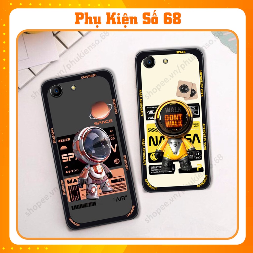 Ốp lưng Oppo F1s / F3 / F3 Lite / F3 Plus hình người máy, robot nasa đáng yêu dễ thương