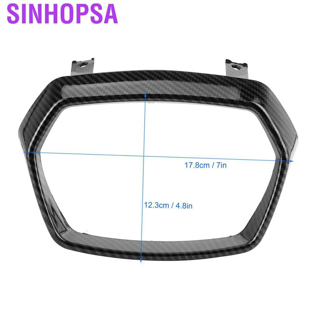 Sinhopsa ABS Headlight Guard Cover Bezel Protection Fit for VESPA Sprint 125/150 2017-2020