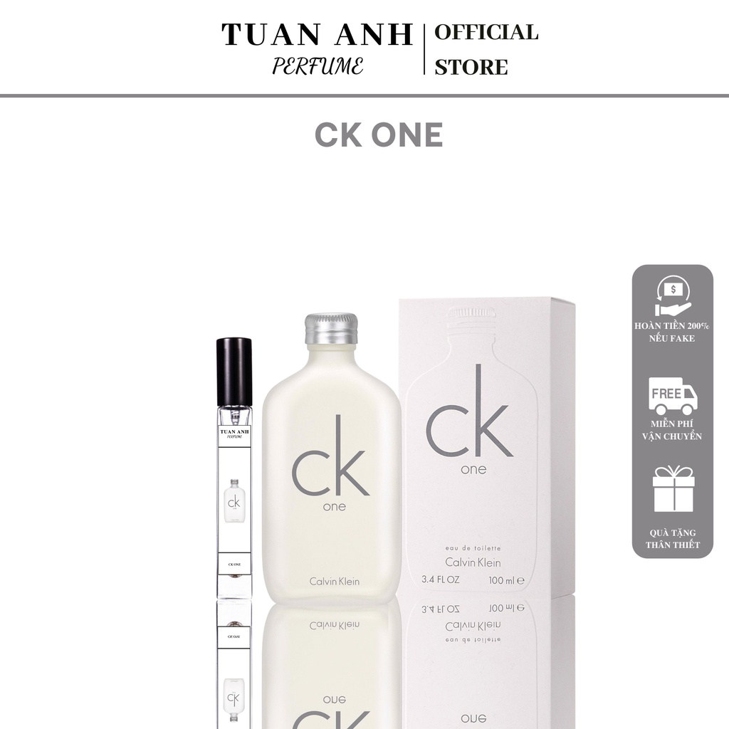 Nước hoa nam nữ unisex chính hãng CK One cao cấp TUANANHPERFUME