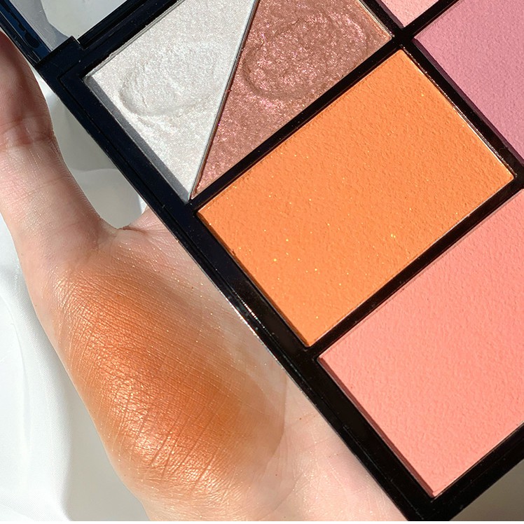 (C1) Bảng Phấn Má 5 Màu + 2 Màu Bắt Sáng Tạo Khối Đa Năng Cool Barbie | BigBuy360 - bigbuy360.vn