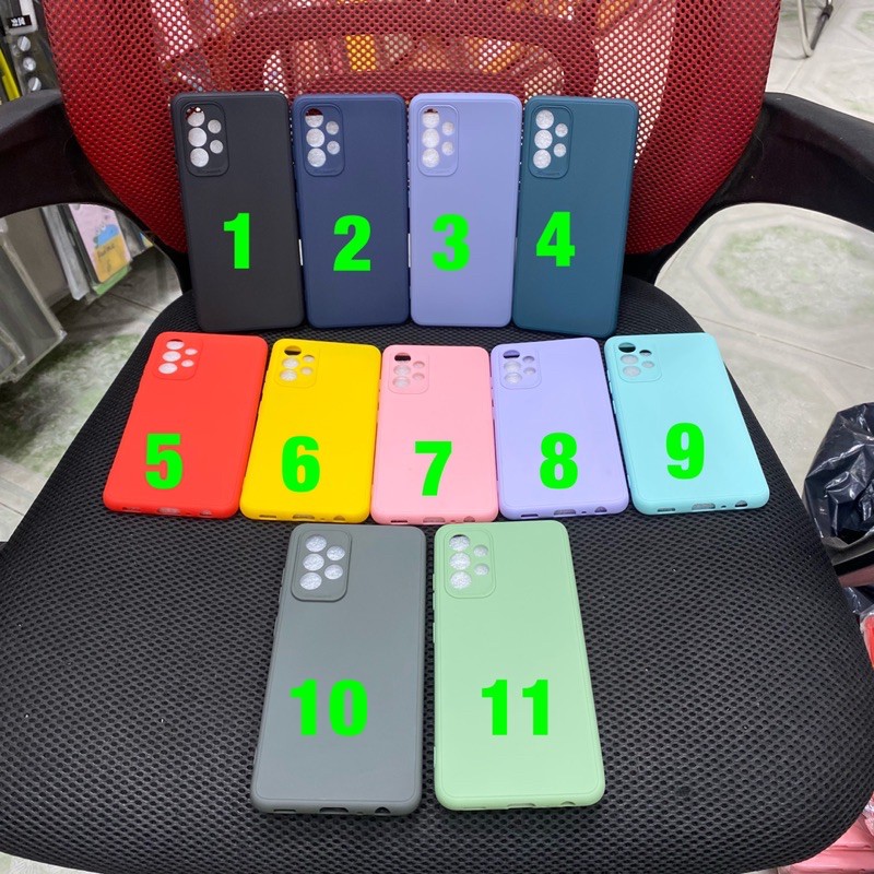 Ốp Samsung A32 4G,A52,A72 dẻo màu bảo vệ camera | BigBuy360 - bigbuy360.vn