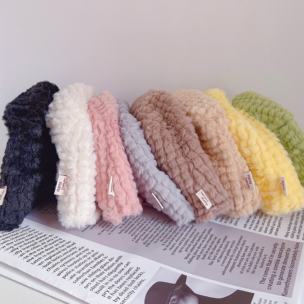 Mũ bucket phong cách Hàn Quốc thời trang thu đông cho bé gái 1-3 tuổi