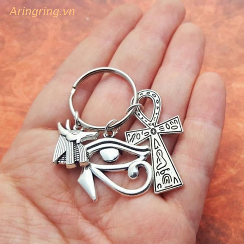 Móc Chìa Khóa Hình Đôi Mắt Thần Ai Cập Độc Đáo