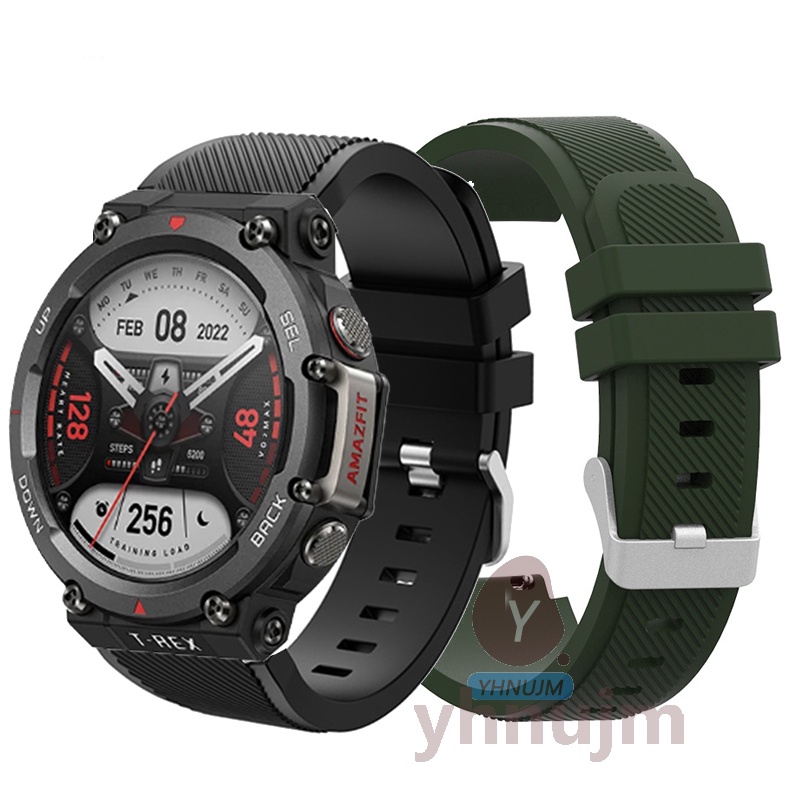 Dây Đeo Thay Thế Bằng Silicone Cho Đồng Hồ Thông Minh Xiaomi Amazfit T-Rex 2