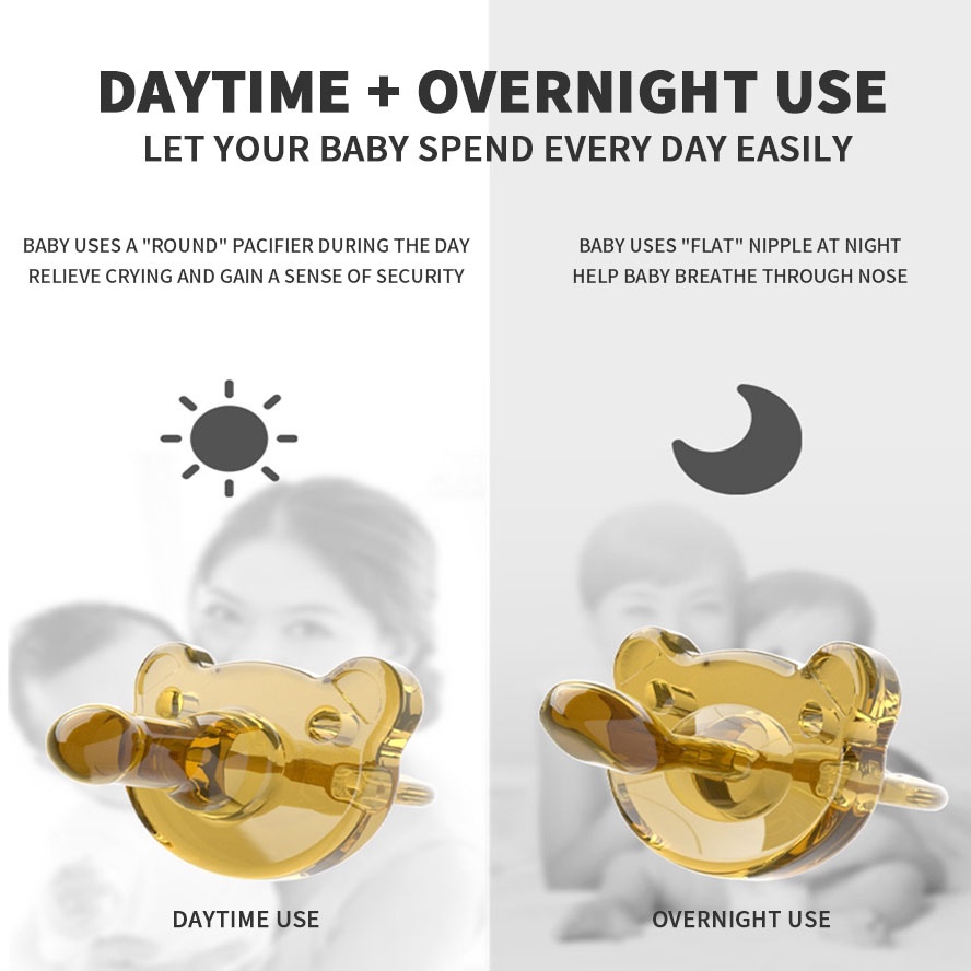 Núm ti giả silicon cho bé sơ sinh Baby Dreams
