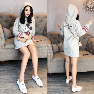 Váy Mickey lót nỉ bông
