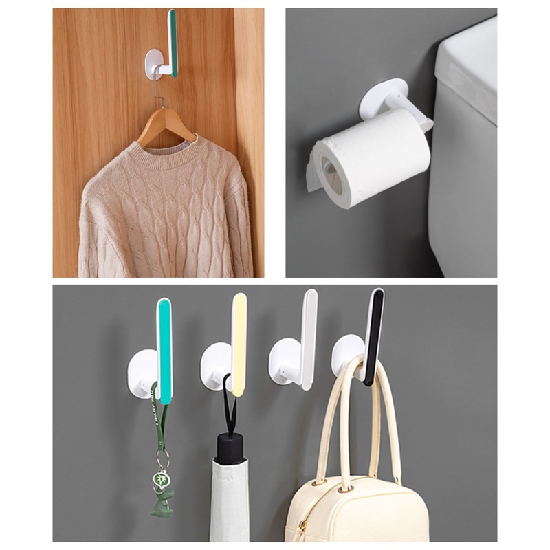 Móc Treo Giấy Dán Tường Hình Chữ L Tiện Dụng