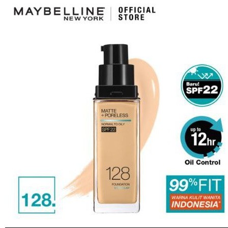 (hàng Mới Về) Kem Nền Dạng Lỏng Maybelline Fit Me! Chất Lì + Lỗ Chân Lông Không Làm Khô Da