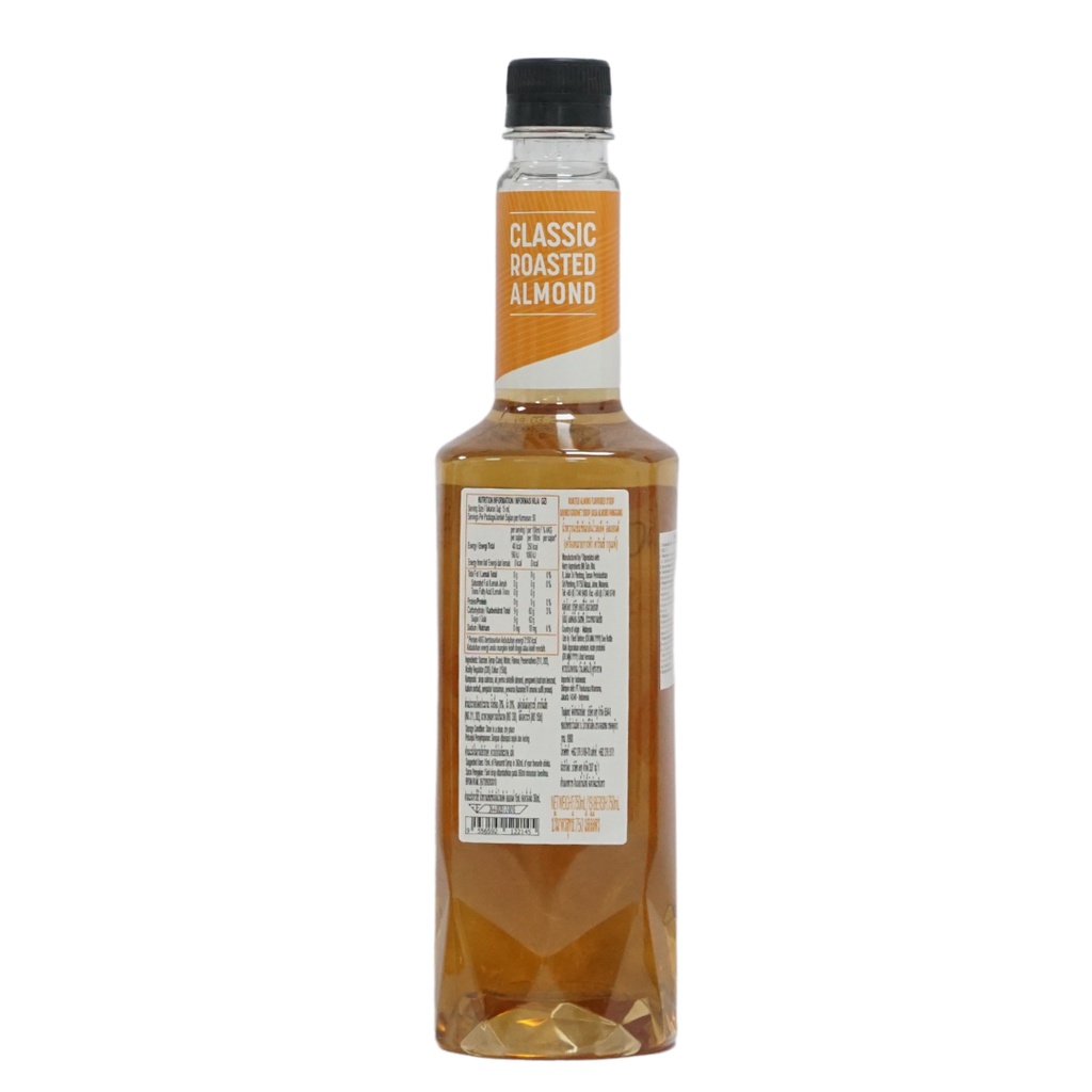 Syrup DVG vị Hạnh Nhân chai 750ml -DVG Classic Roasted Almond Syrup 750ml