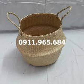 Giỏ cói đựng đồ, trồng cây các cỡ
