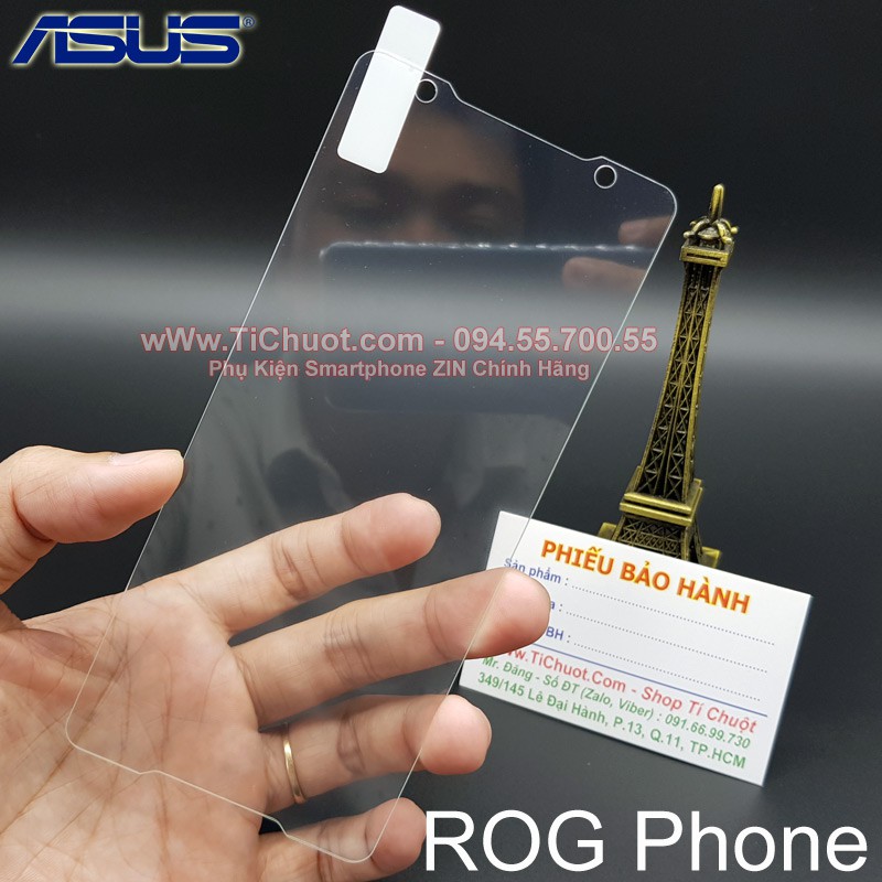 Kính Cường Lực Asus ROG Phone 1 ZS600KL - KO FULL, 9H-0.26mm