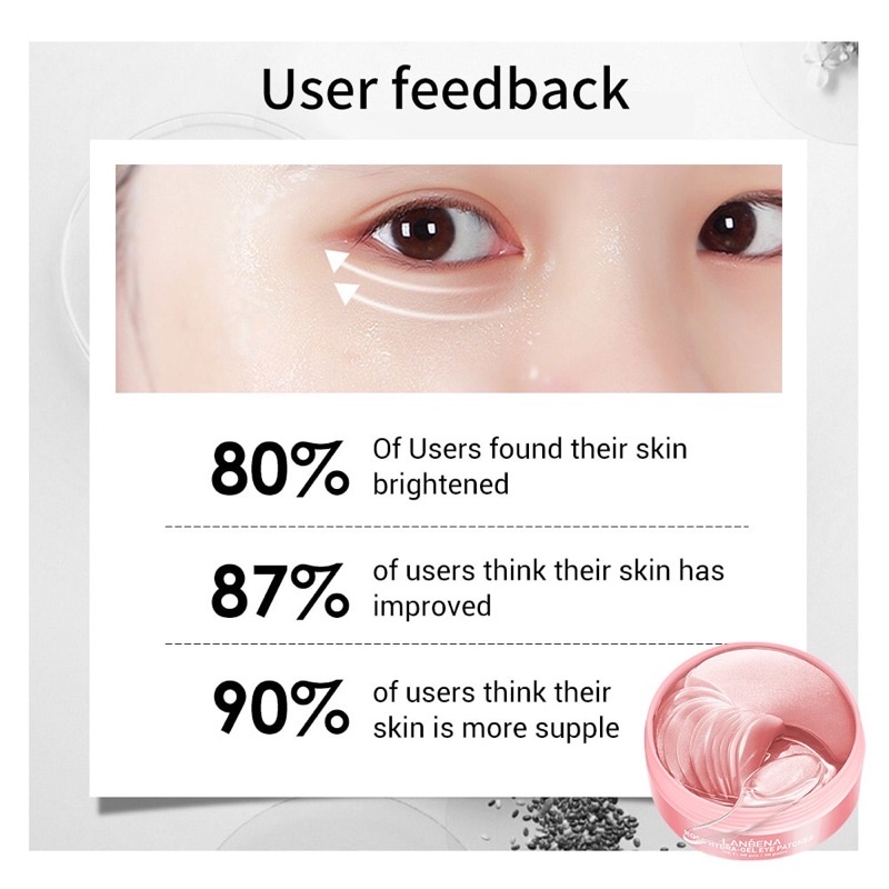 🎀SĂN SALE🎀Mặt Nạ Mắt Hoa Hồng Collagen LANBENA Dưỡng Sáng, Phục Hồi Da Vùng Mắt - Logid.s