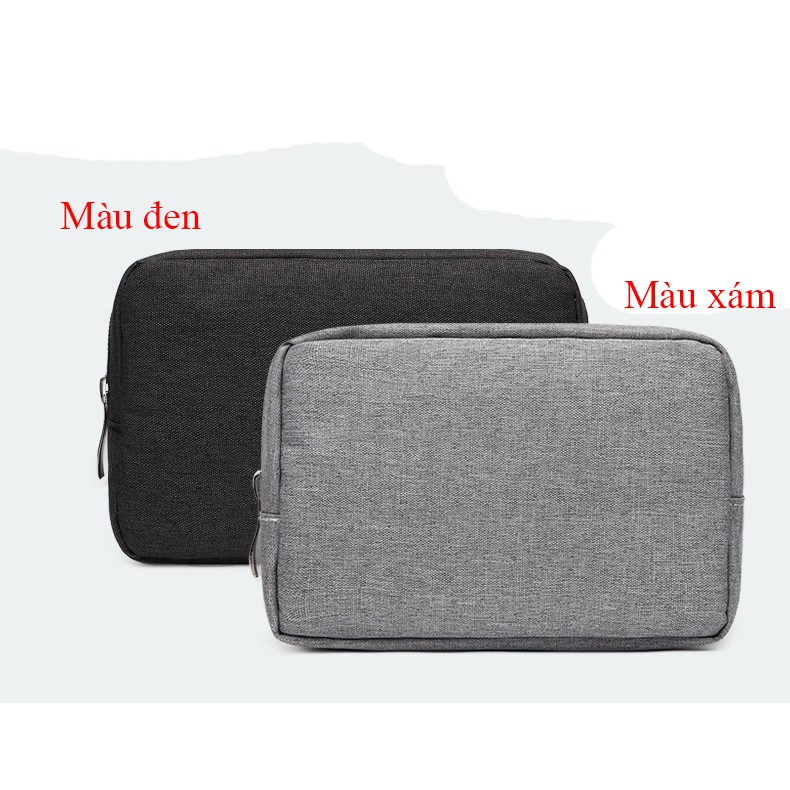 Túi để phụ kiện điện tử có mút chống sốc size nhỏ