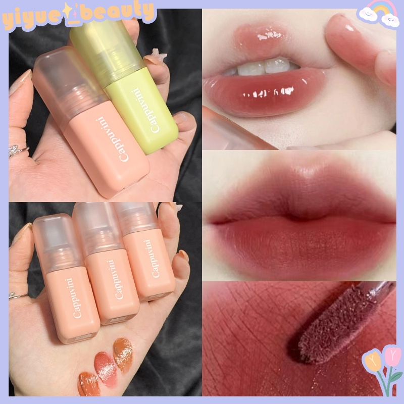 Son Lì Mềm Mịn Dưỡng Ẩm Chống Thấm Nước Thiết Kế Ống Màu Hồng / Xanh Lá HB