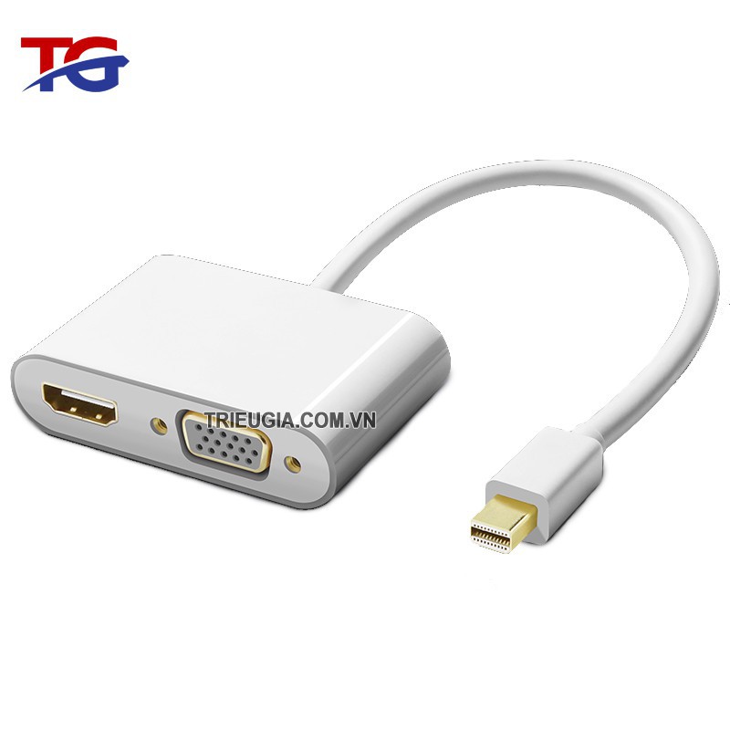 Cáp Chuyển Đổi Mini Displayport To HDMI Và VGA - Dorewin C1121