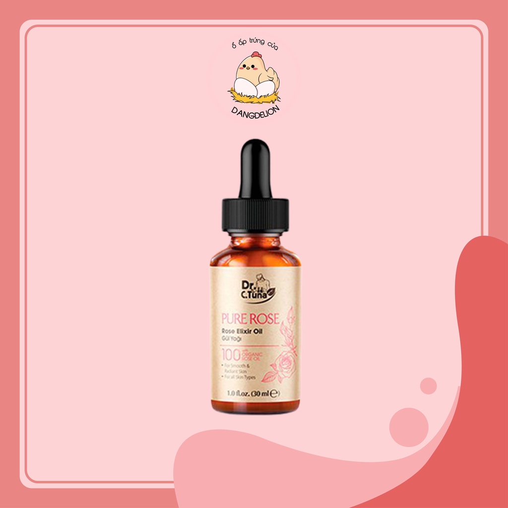 Dầu dưỡng tinh chất hoa hồng Farmasi Dr.C Tuna Pure Rose Elixir Oil 30ml