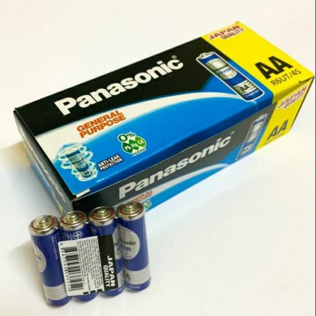 Vỉ 4 viên pin Panasonic AA 1.5V