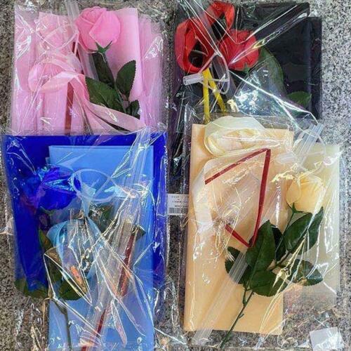 Bó Hoa Hồng 3d Trong Suốt Có Đèn Led Dùng Làm Quà Tặng Valentine